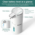 Automatic Soap Dispenser Liquid Foam Touchless Soap Dispenser 380ML USB Rechargeable 4 Level Adjustable Hand Sanitizer